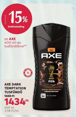 AXE DARK TEMPTATION TUSFÜRDŐ