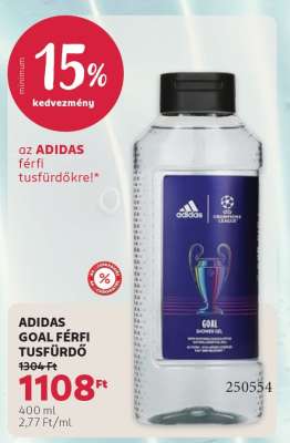 ADIDAS GOAL FÉRFI TUSFÜRDŐ