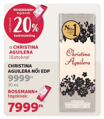 CHRISTINA AGUILERA NŐI EDP