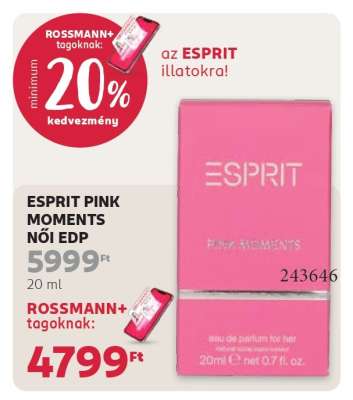 ESPRIT PINK MOMENTS NŐI EDP