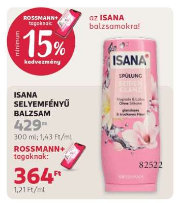 ISANA SELYEMFÉNYŰ BALZSAM