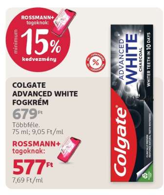 COLGATE ADVANCED WHITE FOGKRÉM