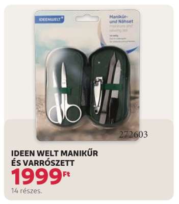 IDEEN WELT MANIKŰR ÉS VARRÓSZETT