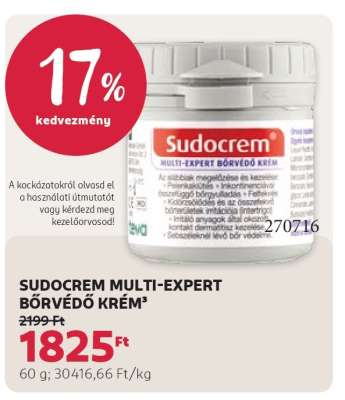 SUDOCREM MULTI-EXPERT BŐRVÉDŐ KRÉM
