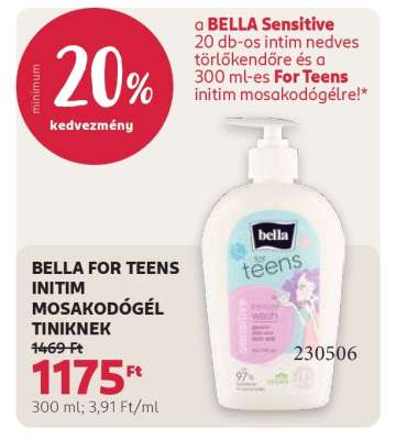 BELLA FOR TEENS INITIM MOSAKODÓGÉL TINIKNEK