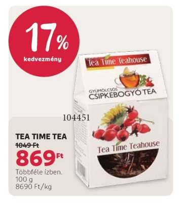 TEA TIME TEA