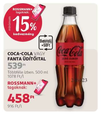 COCA-COLA VAGY FANTA ÜDÍTŐITAL