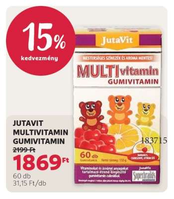 JUTAVIT MULTIVITAMIN GUMIVITAMIN