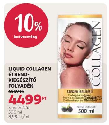 LIQUID COLLAGEN ÉTREND-KIEGÉSZÍTŐ FOLYADÉK