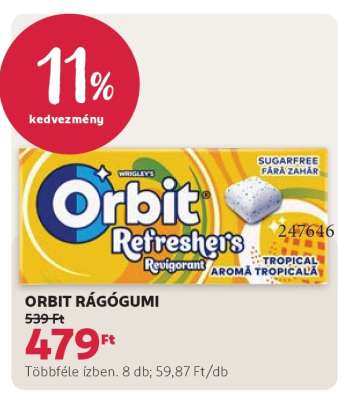 ORBIT RÁGÓGUMI