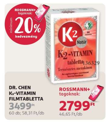 DR. CHEN K2-VITAMIN FILMTABLETTA