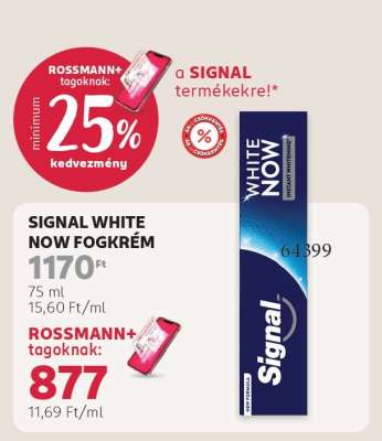 SIGNAL WHITE NOW FOGKRÉM