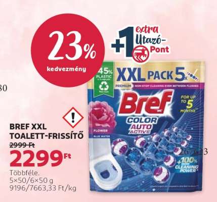 BREF XXL TOALETT-FRISSÍTŐ