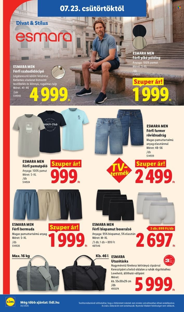 Lidl akciós újságok - 2026.07.23 - 2026.07.29. Oldal 30