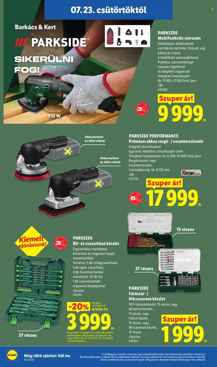 Lidl akciós újságok - 2026.07.23 - 2026.07.29. Oldal 36