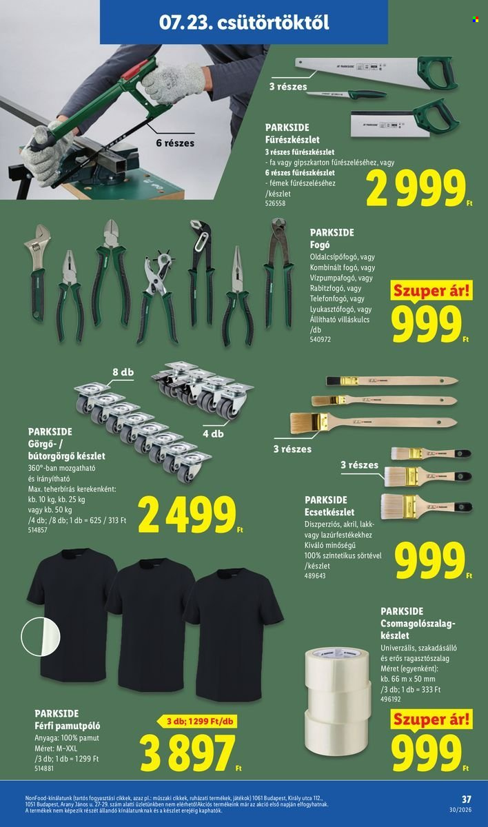 Lidl akciós újságok - 2026.07.23 - 2026.07.29. Oldal 37