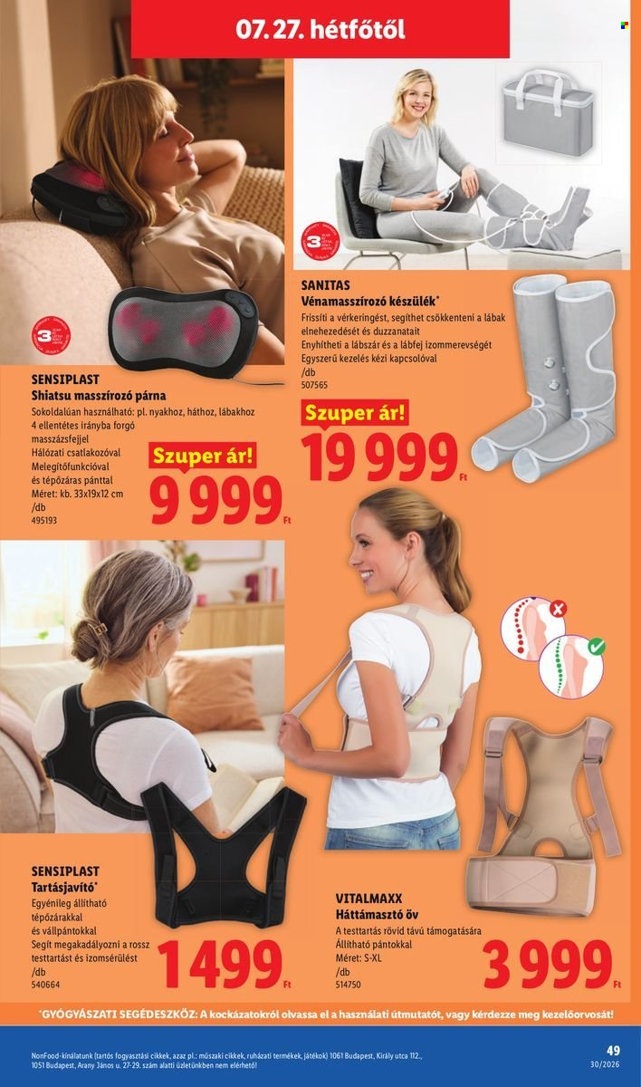 Lidl akciós újságok - 2026.07.23 - 2026.07.29. Oldal 49