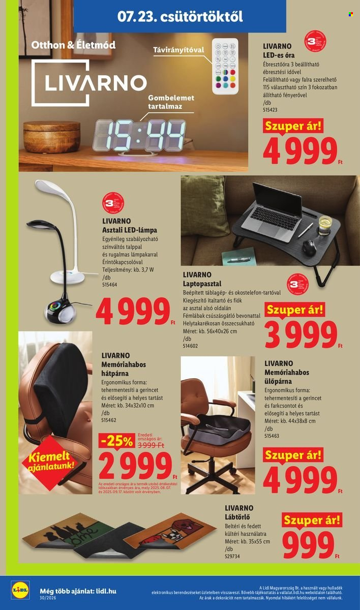 Lidl akciós újságok - 2026.07.23 - 2026.07.29. Oldal 6