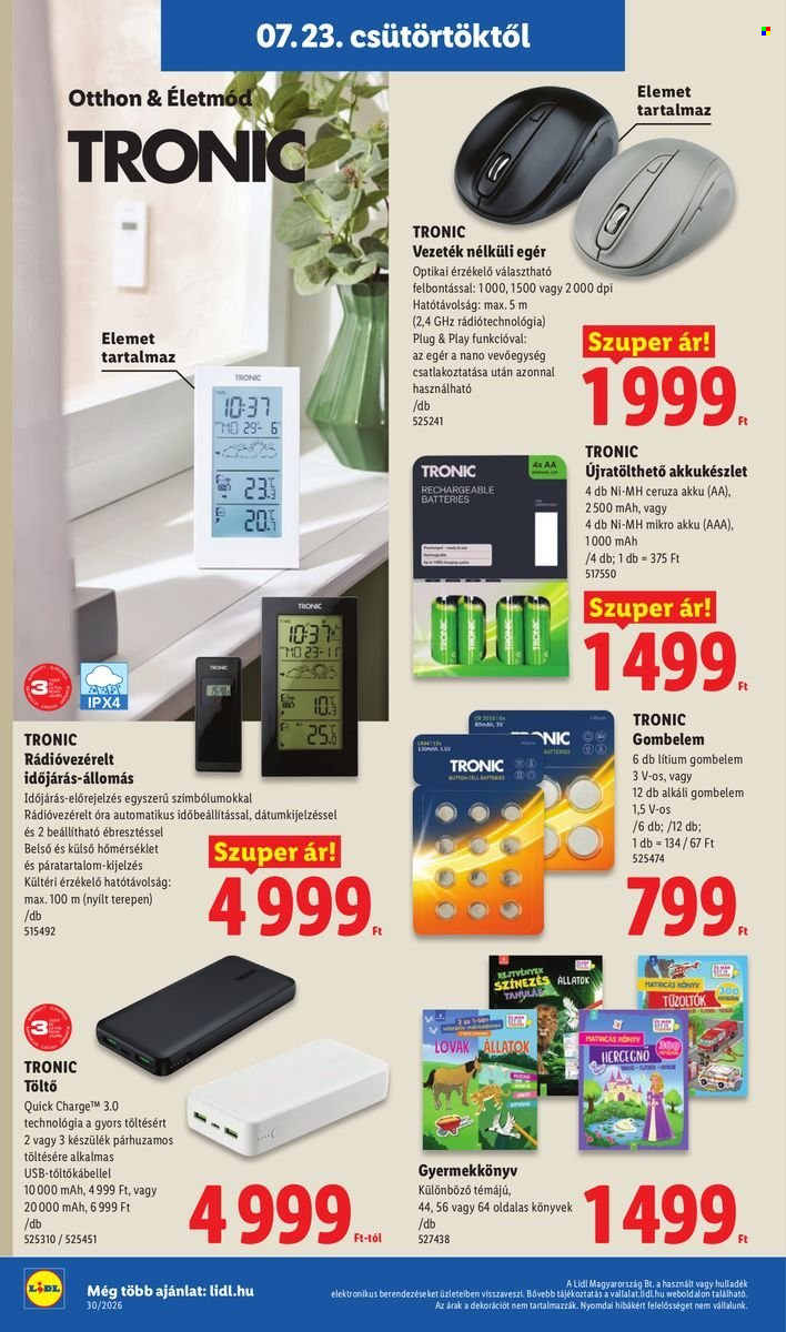 Lidl akciós újságok - 2026.07.23 - 2026.07.29. Oldal 8