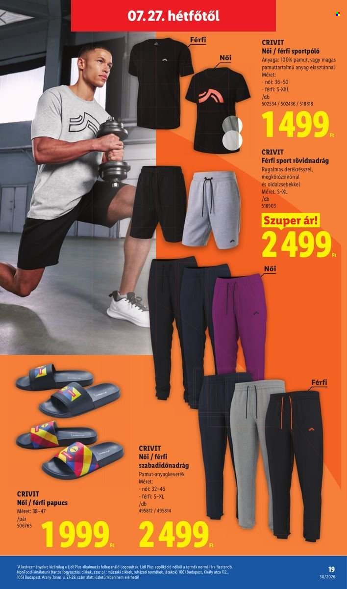 Lidl akciós újságok - 2026.07.23 - 2026.07.29. Oldal 19