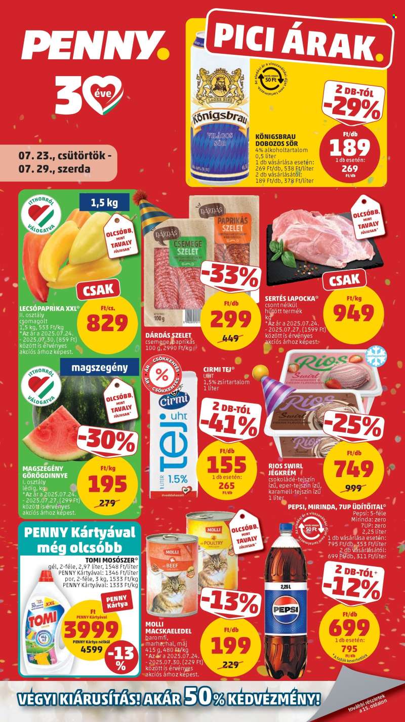 Újság Penny Market - 2026.07.23 - 2026.07.29.