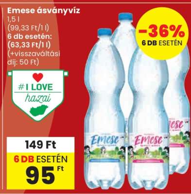 Emese ásványvíz