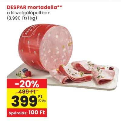DESPAR mortadella