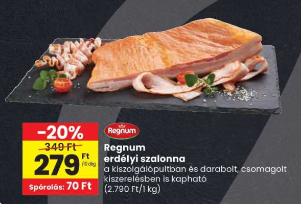 Regnum erdélyi szalonna