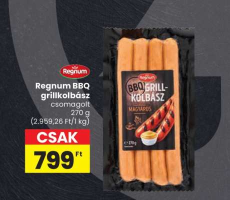 Regnum BBQ grillkolbász