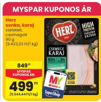 Herz sonka, karaj