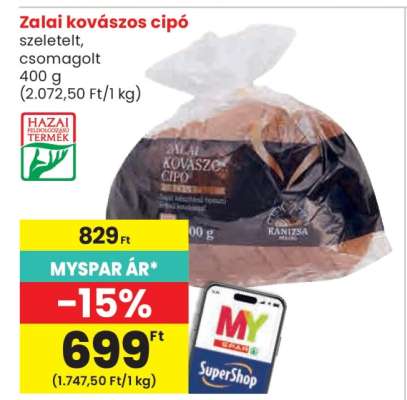 Zalai kovászos cipó