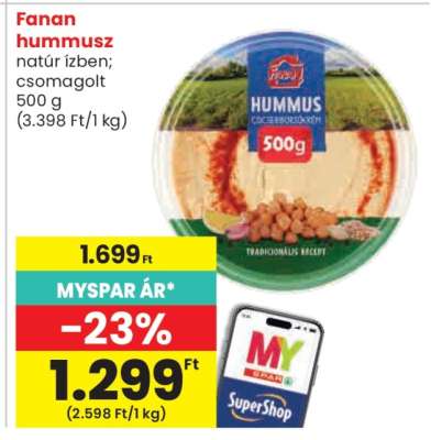 Fanan hummusz