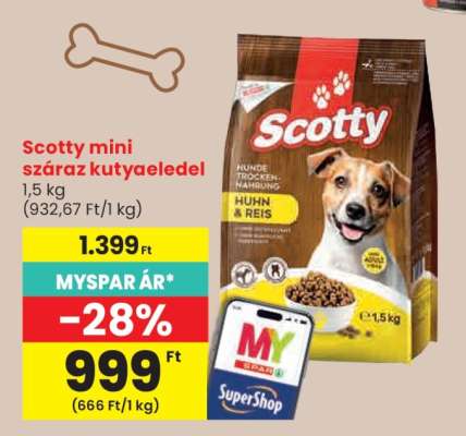 Scotty Mini száraz kutyaeledel