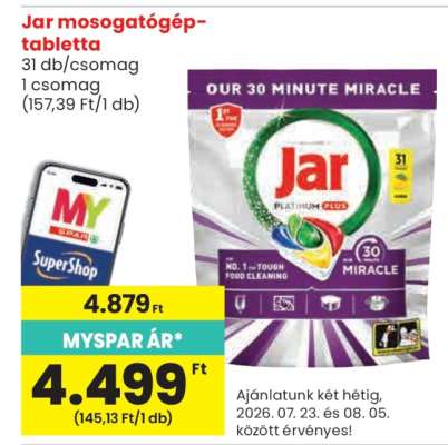 Jar Mosogatógép-tabletta