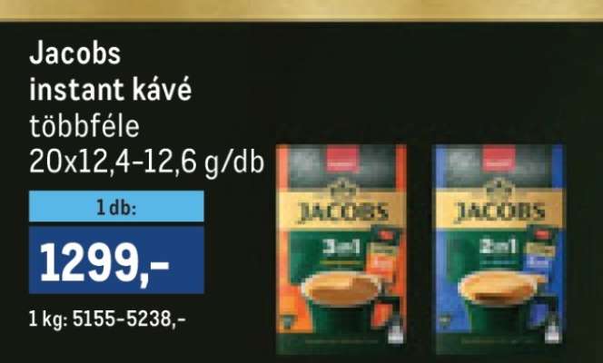 Jacobs instant kávé