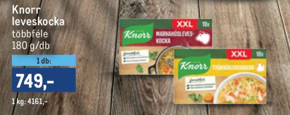 KNORR leveskocka