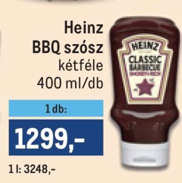 Heinz BBQ szósz