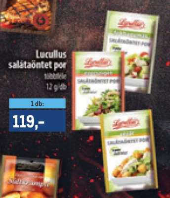 Lucullus salátaöntet por