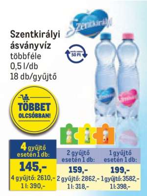 SZENTKIRÁLYI Ásványvíz