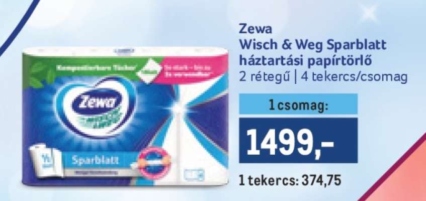 Zewa Wisch & Weg Sparblatt