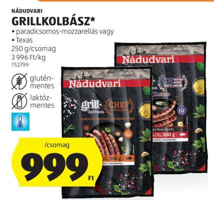 Nádudvari grillkolbász