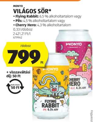MONYO VILÁGOS SÖR