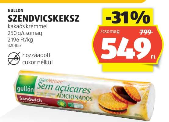GULLON SZENDVICSKEKSZ