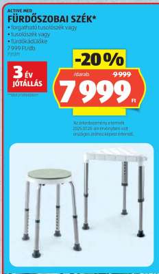 ACTIVE MED FÜRDŐSZOBAI SZÉK