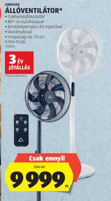 Ambiano Állóventilátor