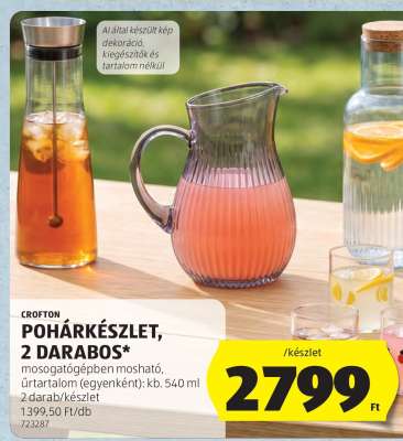 CROFTON POHÁRKÉSZLET, 2 DARABOS