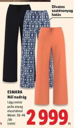 esmara Női nadrág
