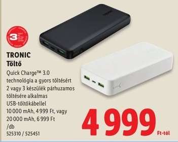 TRONIC Töltő