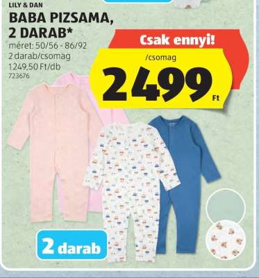 Baba pizsama, 2 darab
