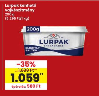 LURPAK Kenhető vajkészítmény